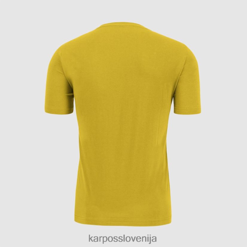 majica| limonin curry P4ZDFZ422 Karpos botton d'oro majica s kratkimi rokavi moški