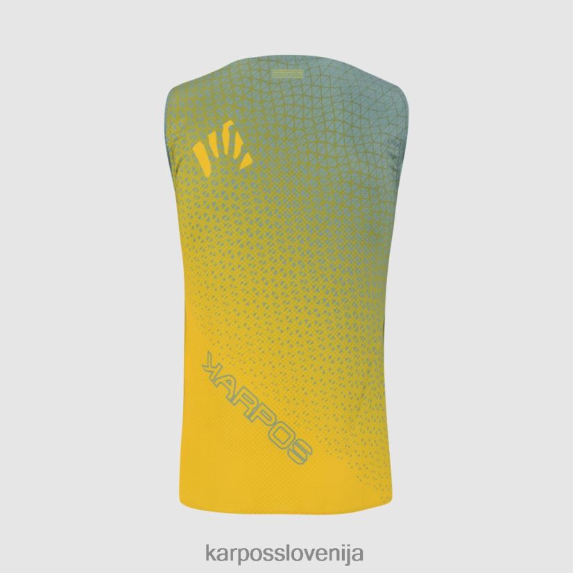 majica| limonin curry/temni skrilavec P4ZDFZ364 Karpos rezervoar lavaredo ultra moški