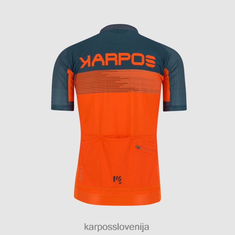 majica| mandarina t/vesolje P4ZDFZ315 Karpos zeleni ognjeni dres moški