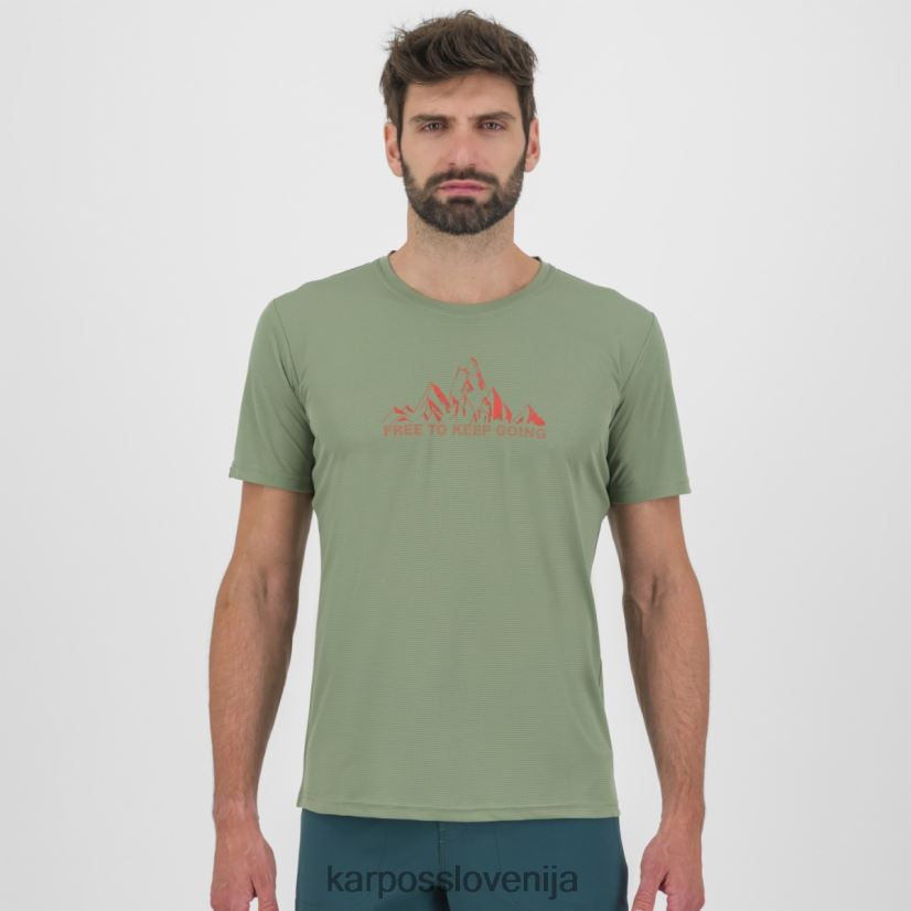 majica| morsko pršilo P4ZDFZ397 Karpos dres z loma potiskom moški
