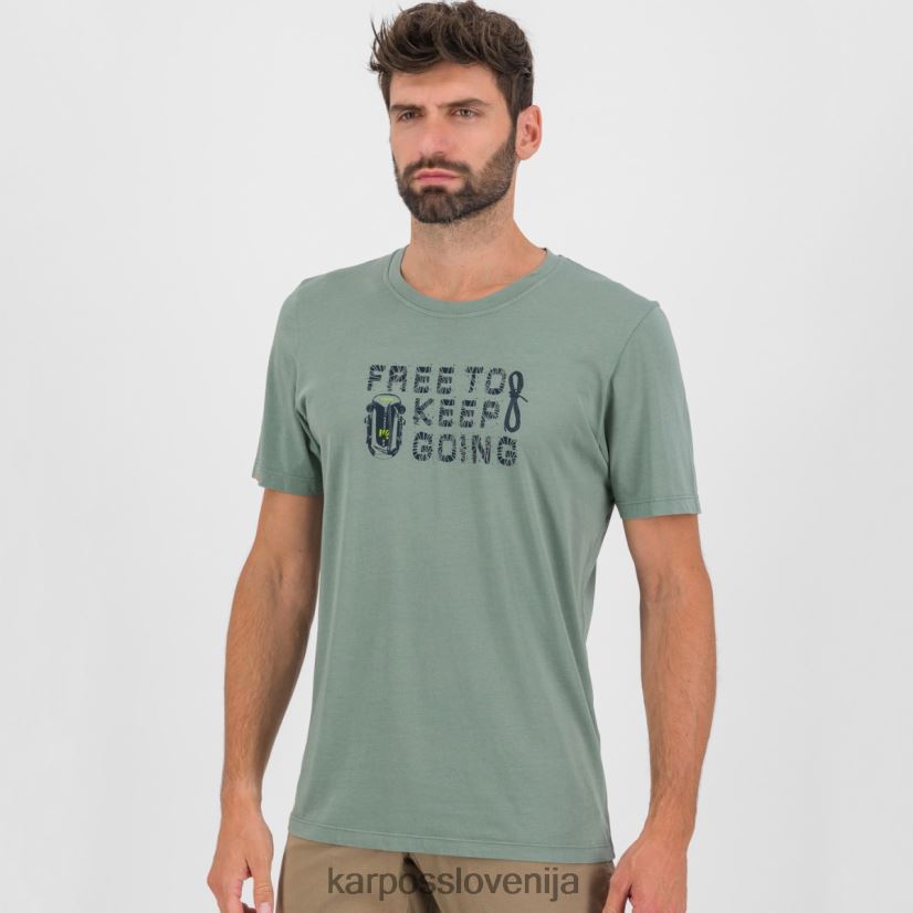 majica| morsko pršilo P4ZDFZ405 Karpos crocus majica s kratkimi rokavi moški