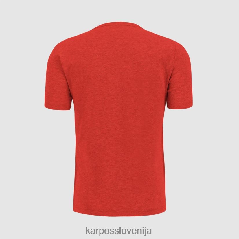 majica| paprika P4ZDFZ424 Karpos genzianella majica s kratkimi rokavi moški