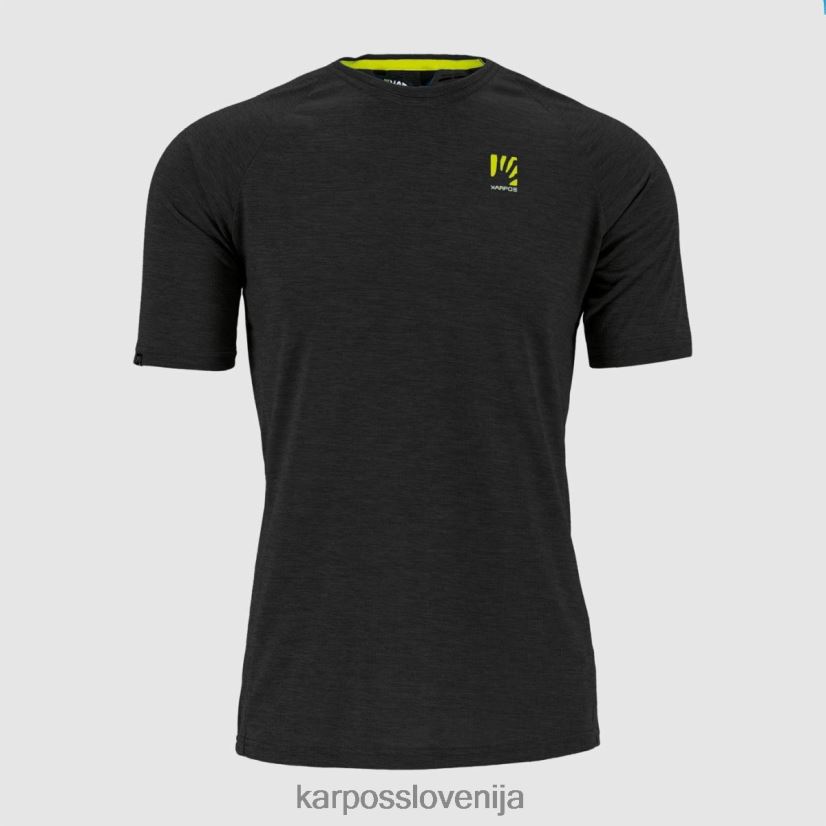 majica| Črna P4ZDFZ368 Karpos alta via polartec dres moški