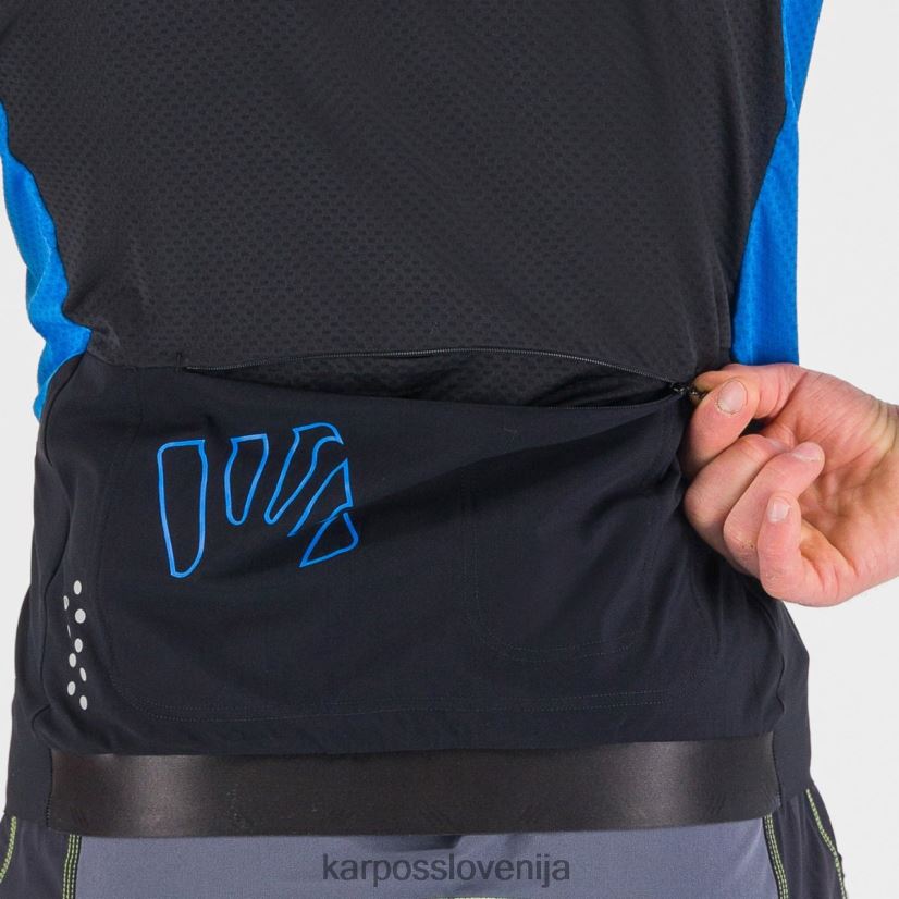 majica| črna/indigo b. P4ZDFZ310 Karpos pralongia dres moški