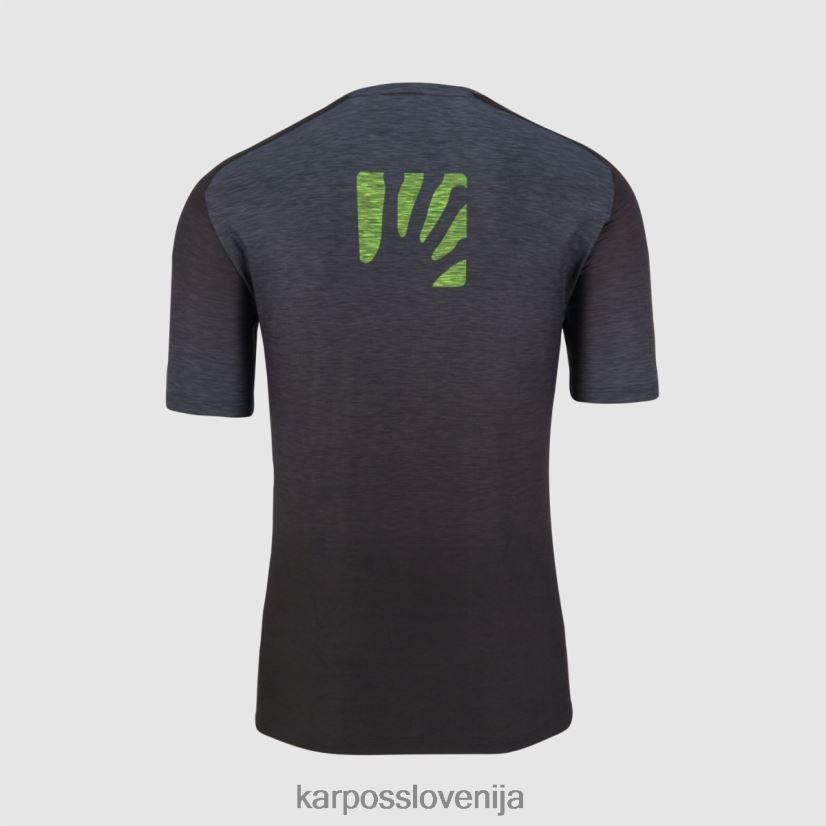 majica| črna/ombre modra/jasmin zelena P4ZDFZ355 Karpos prato piazza dres moški