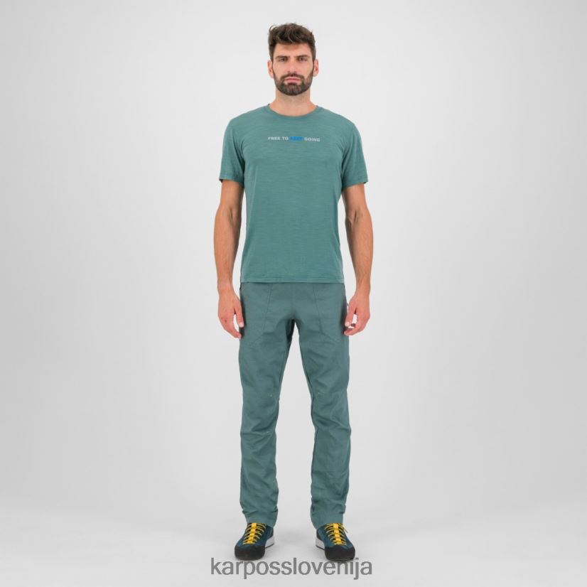 majica| severni Atlantik P4ZDFZ329 Karpos coppolo merino majica s kratkimi rokavi moški