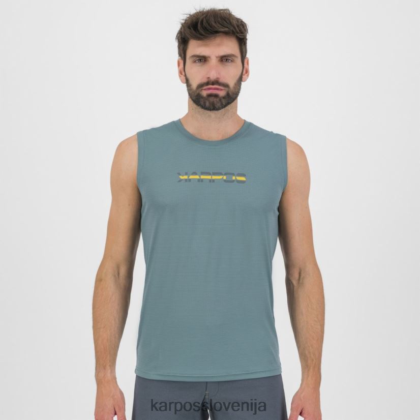 majica| severni Atlantik/limonin curry P4ZDFZ439 Karpos loma tank moški