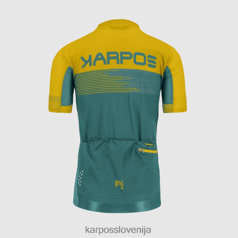 majica| severni Atlantik/limonin curry/dar P4ZDFZ311 Karpos zeleni ognjeni dres moški