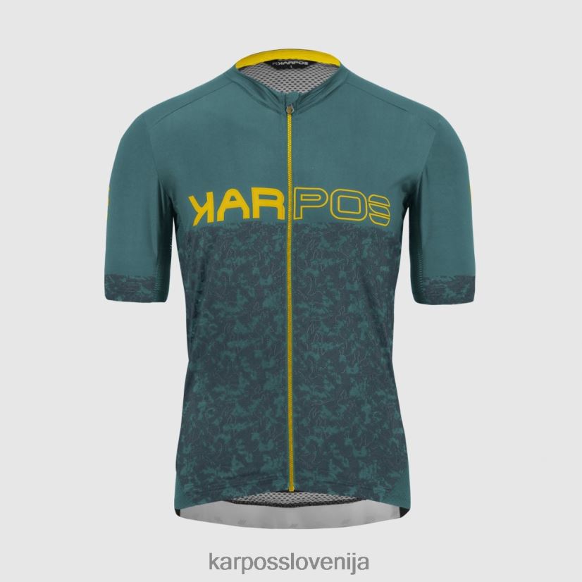 majica| severni atl/temni skrilavec/limona c. P4ZDFZ307 Karpos skakalni dres moški