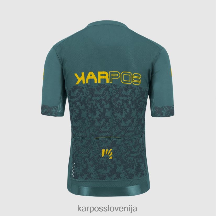 majica| severni atl/temni skrilavec/limona c. P4ZDFZ307 Karpos skakalni dres moški