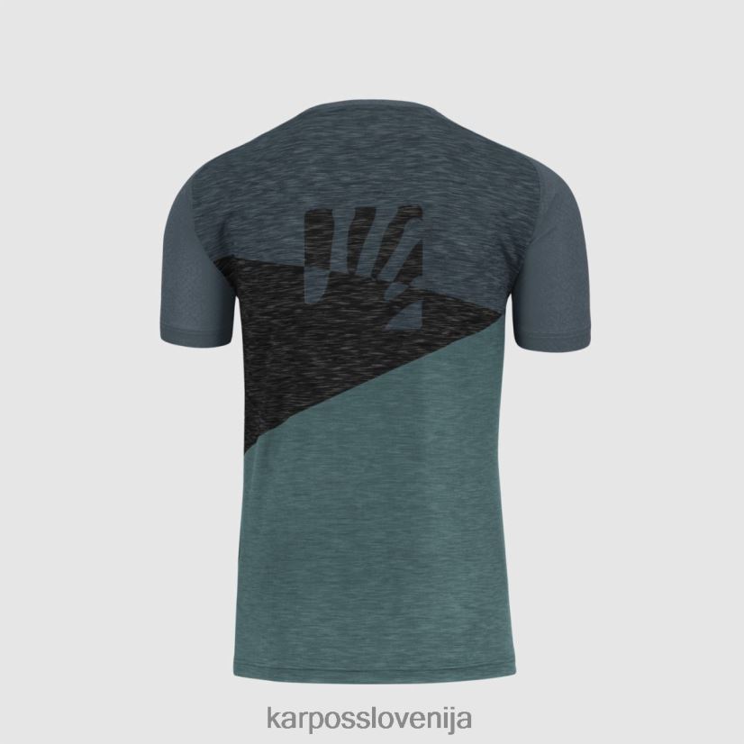 majica| severni atlantik/temni skrilavec/črn P4ZDFZ360 Karpos dres croda rossa moški