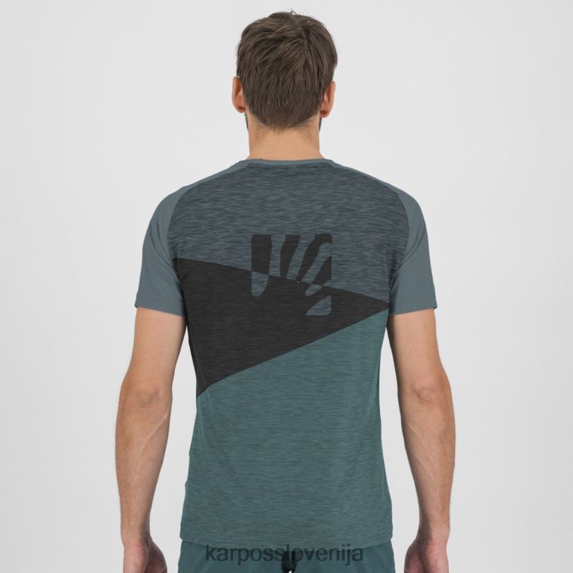 majica| severni atlantik/temni skrilavec/črn P4ZDFZ360 Karpos dres croda rossa moški