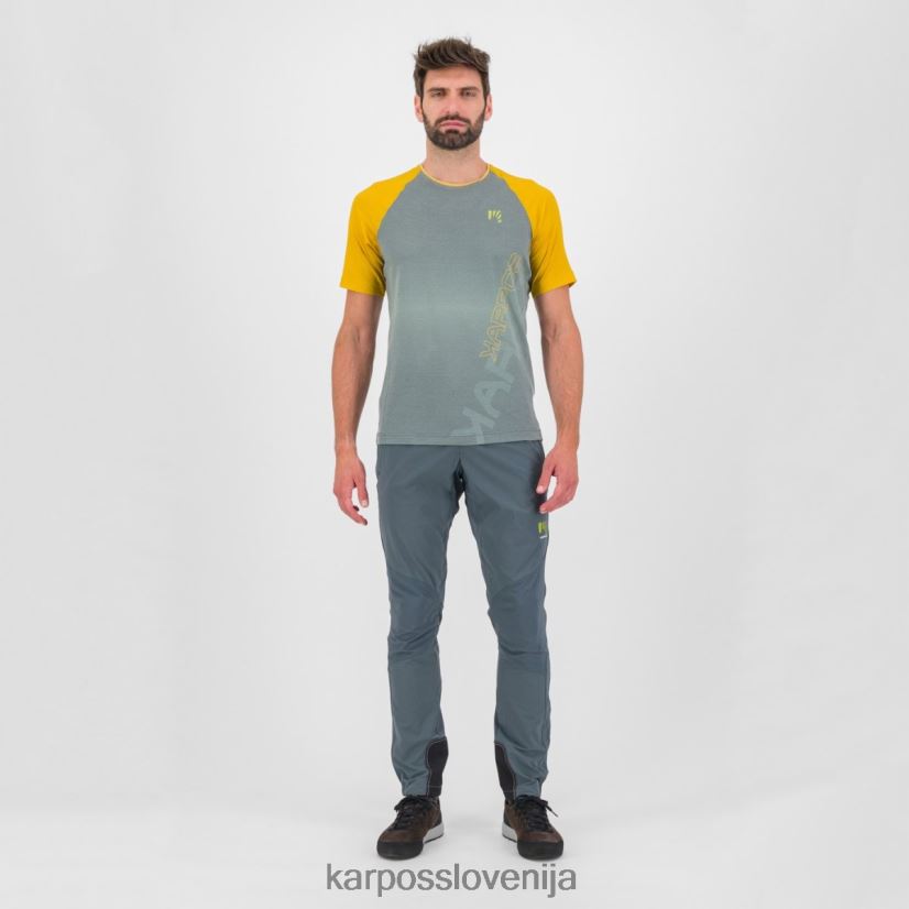 majica| temni skrilavec/limonin curry P4ZDFZ336 Karpos premaknjen evo dres moški