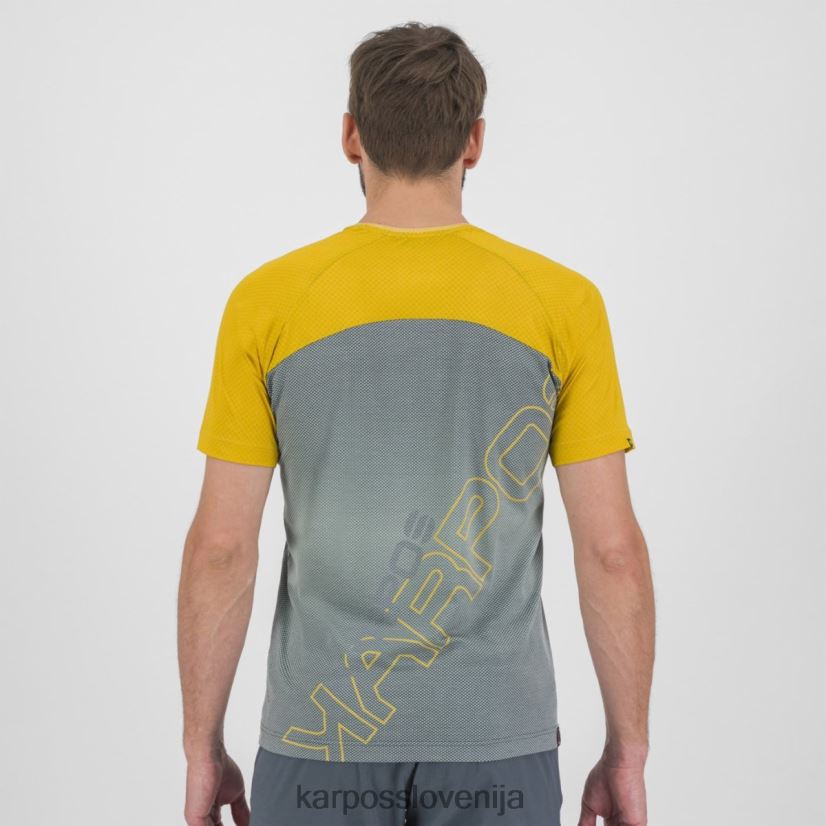 majica| temni skrilavec/limonin curry P4ZDFZ336 Karpos premaknjen evo dres moški
