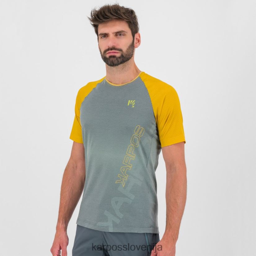 majica| temni skrilavec/limonin curry P4ZDFZ336 Karpos premaknjen evo dres moški