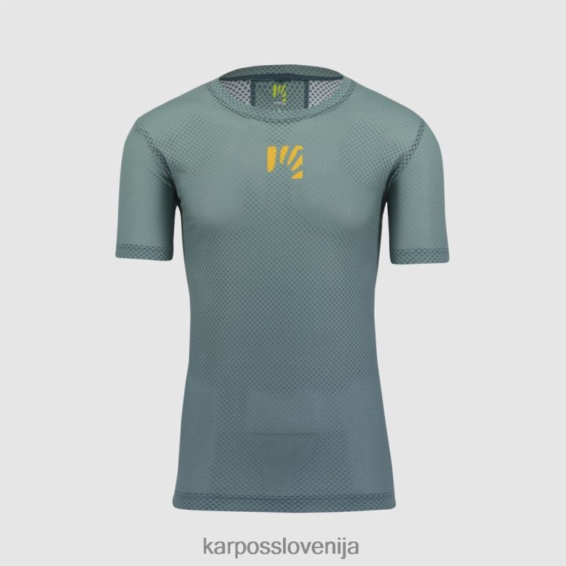 majica| temni skrilavec/severni Atlantik P4ZDFZ378 Karpos verve mrežasta majica s kratkimi rokavi moški