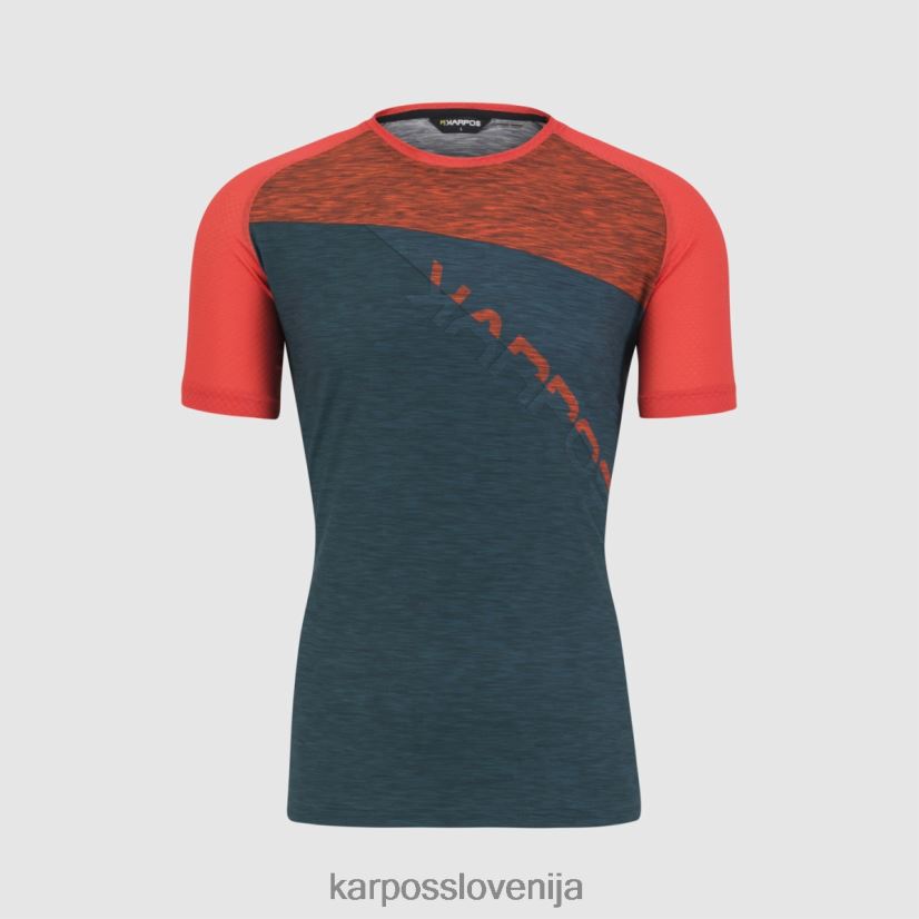 majica| temno morje/paprika/balzam P4ZDFZ359 Karpos dres croda rossa moški