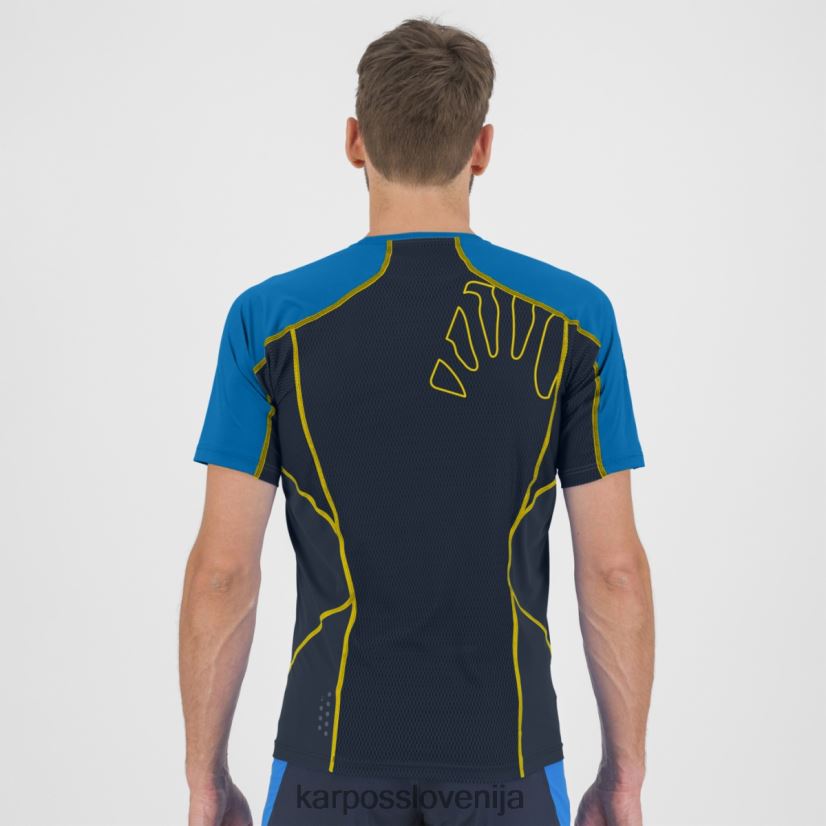 majica| vesolje/indigo b. P4ZDFZ354 Karpos lavaredo dres moški