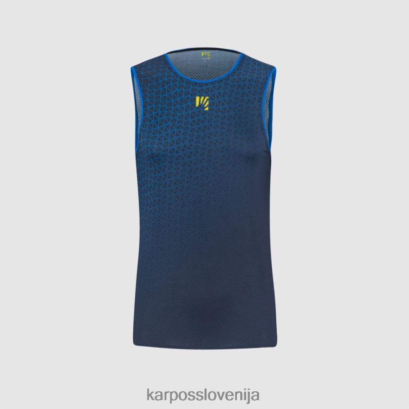 majica| vesolje/indigo strnad P4ZDFZ366 Karpos rezervoar lavaredo ultra moški