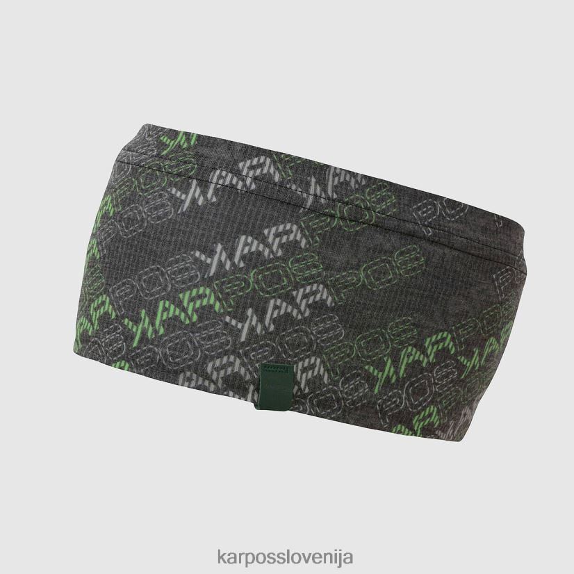 pokrivala| črna temno siva P4ZDFZ762 Karpos coppolo merino naglavni trak moški