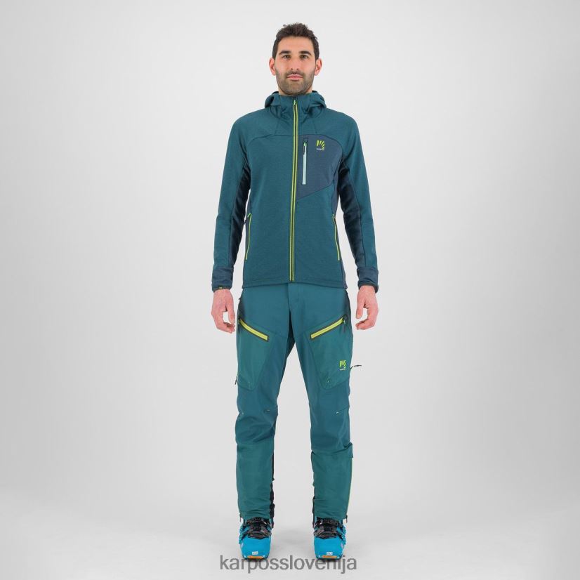 pulover s kapuco| balzam/gozd P4ZDFZ204 Karpos mezzodi pulover s kapuco iz flisa moški