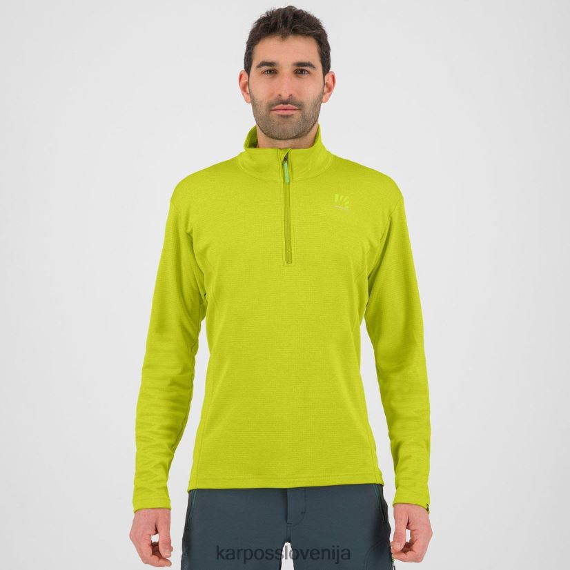 pulover s kapuco| kivijeva kolada P4ZDFZ290 Karpos pizzocco polovična zadrga moški