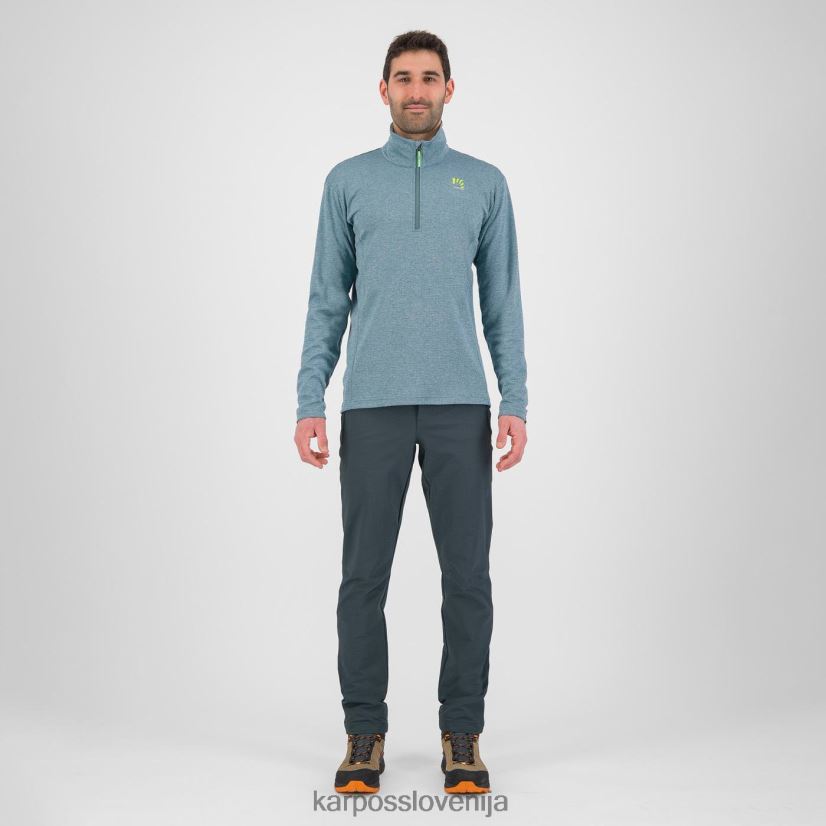 pulover s kapuco| severni Atlantik P4ZDFZ281 Karpos pizzocco polovična zadrga moški