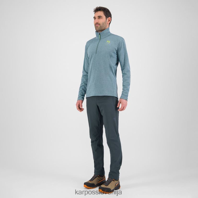 pulover s kapuco| severni Atlantik P4ZDFZ281 Karpos pizzocco polovična zadrga moški