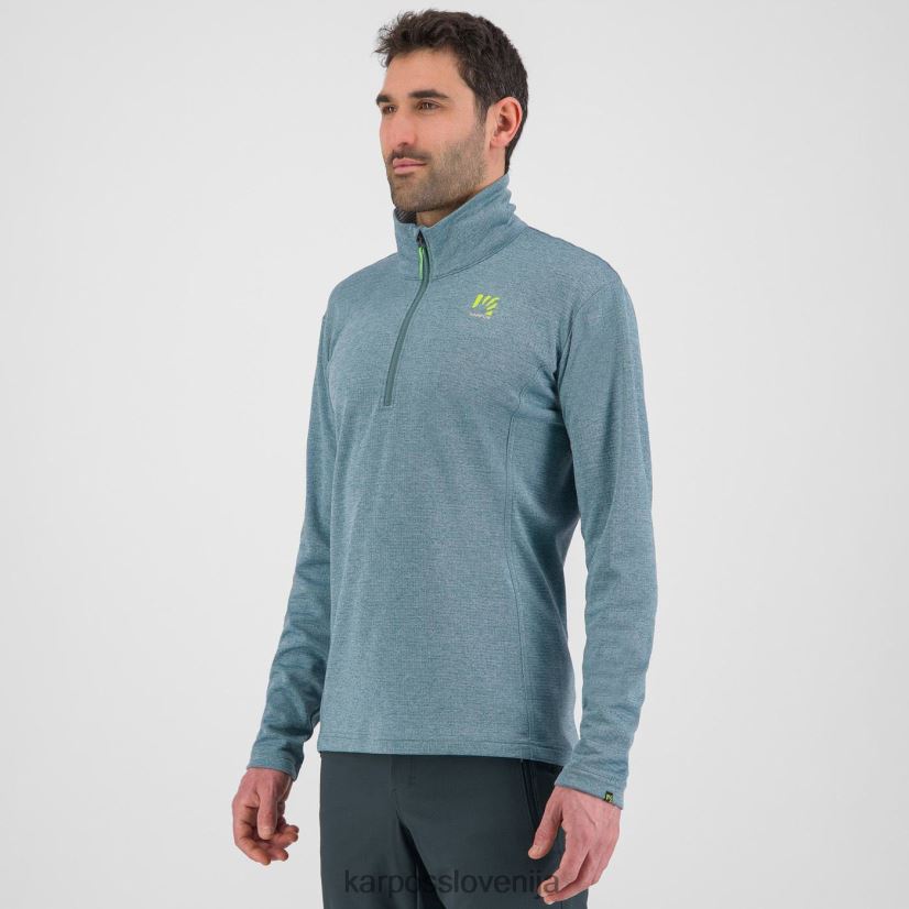 pulover s kapuco| severni Atlantik P4ZDFZ281 Karpos pizzocco polovična zadrga moški