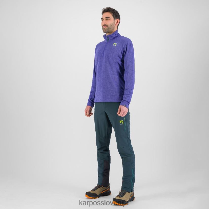 pulover s kapuco| svoboda P4ZDFZ287 Karpos pizzocco polovična zadrga moški