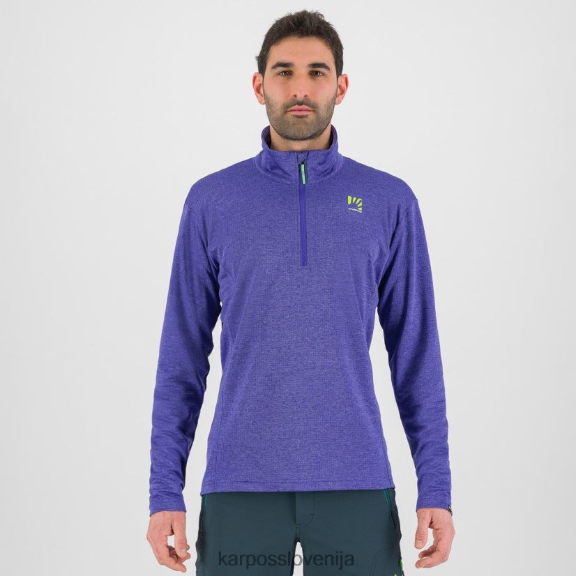 pulover s kapuco| svoboda P4ZDFZ287 Karpos pizzocco polovična zadrga moški