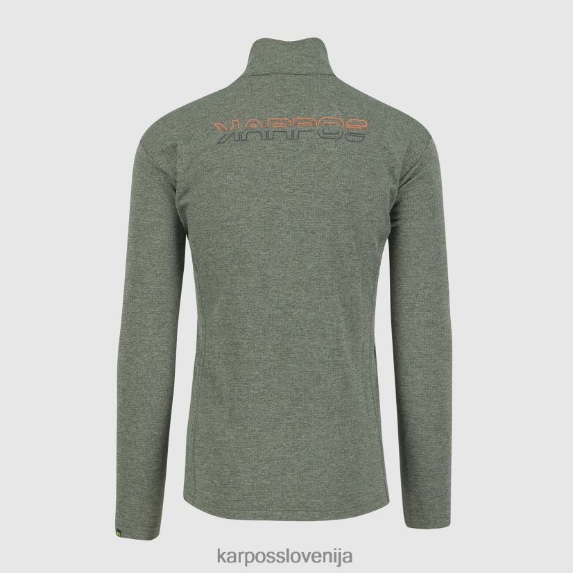 pulover s kapuco| timijan P4ZDFZ291 Karpos pizzocco polovična zadrga moški