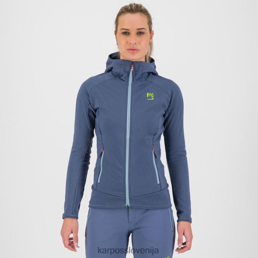 flis| Beringovo morje P4ZDFZ1148 Karpos mezzodi pulover s kapuco iz flisa ženske