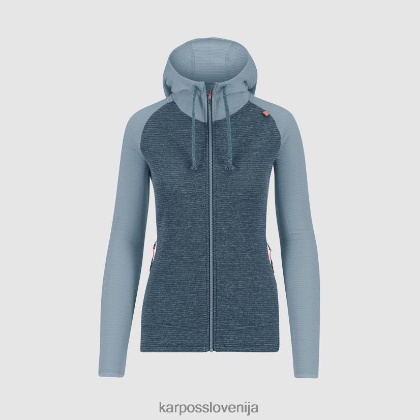 flis| Beringovo morje/gorski izvir P4ZDFZ1122 Karpos camoscio s kapuco s polno zadrgo ženske