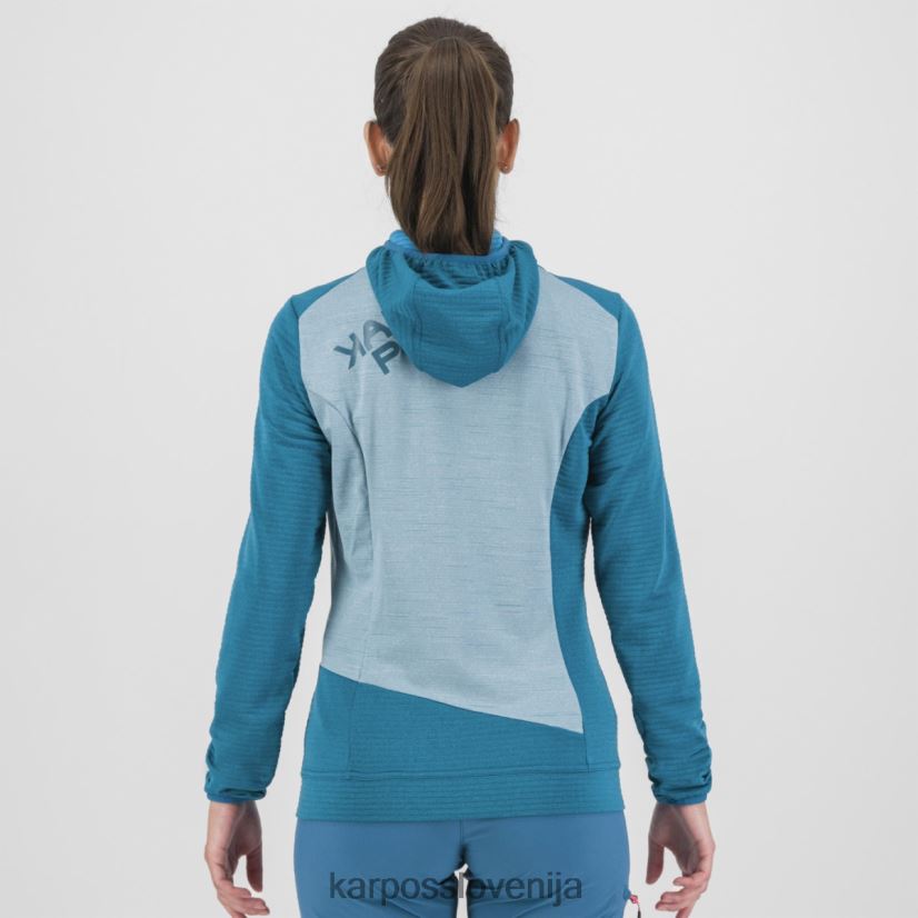 flis| corsair/jadransko modra P4ZDFZ1180 Karpos nuvolau w flis ženske