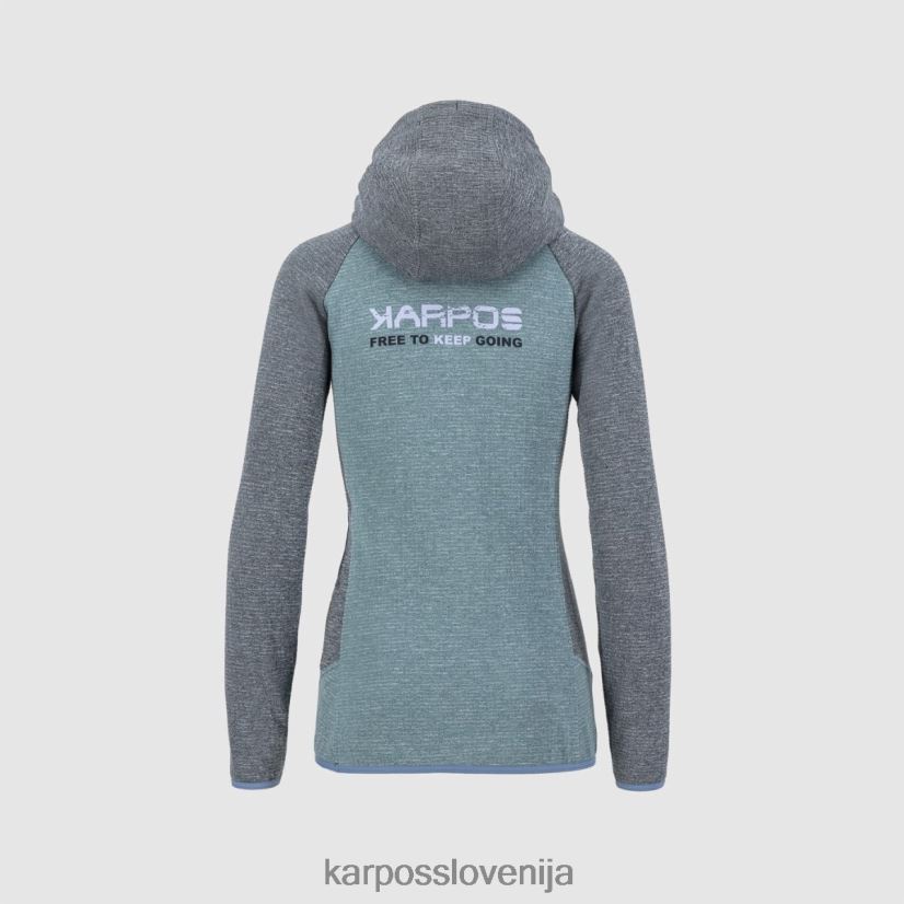 flis| hidro/indijska črnila P4ZDFZ1173 Karpos camoscio s kapuco ženske