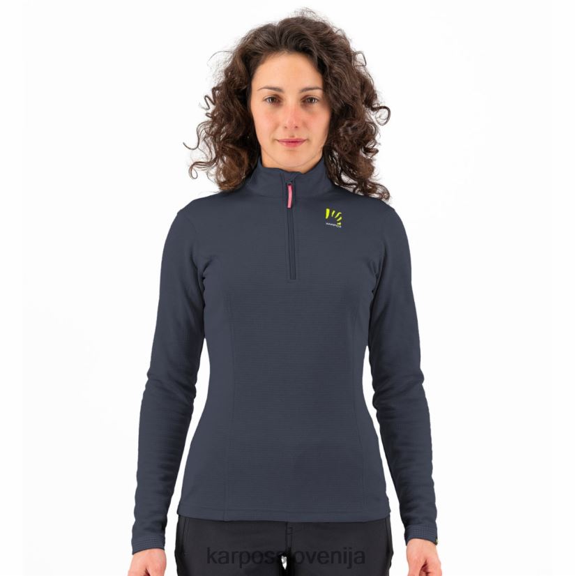 flis| indijsko črnilo P4ZDFZ1208 Karpos pizzocco s pol zadrgo ženske