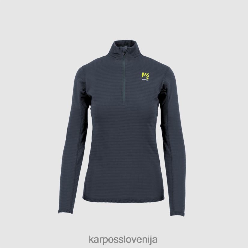 flis| indijsko črnilo P4ZDFZ1217 Karpos croda light s pol zadrgo ženske