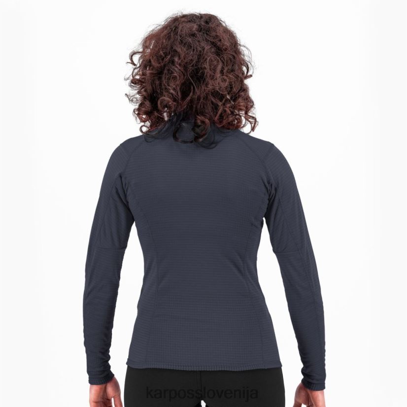 flis| indijsko črnilo P4ZDFZ1217 Karpos croda light s pol zadrgo ženske