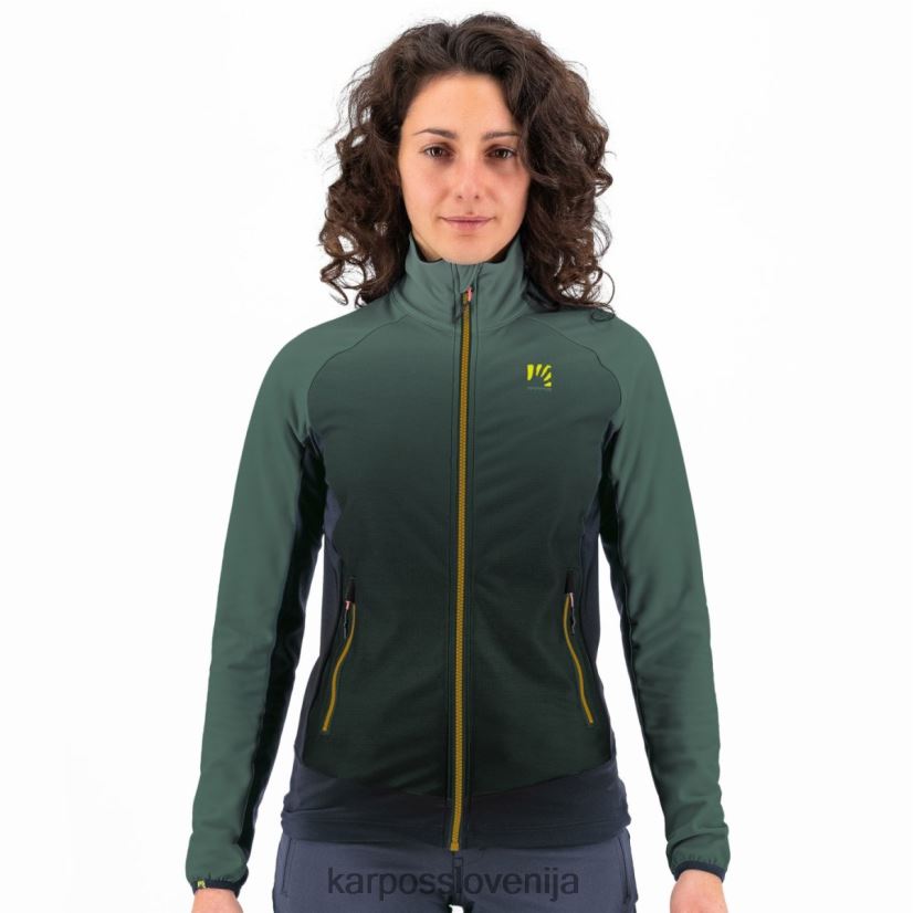 flis| indijsko črnilo/jungle zelena P4ZDFZ1151 Karpos croderes w flis ženske