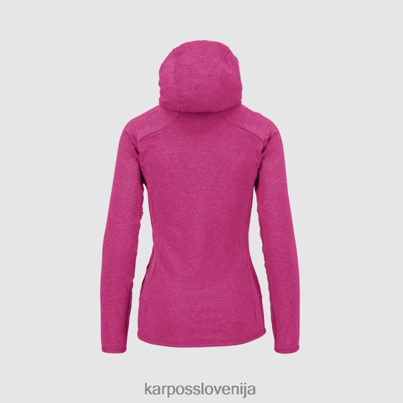 flis| kabaret P4ZDFZ1147 Karpos mezzodi pulover s kapuco iz flisa ženske