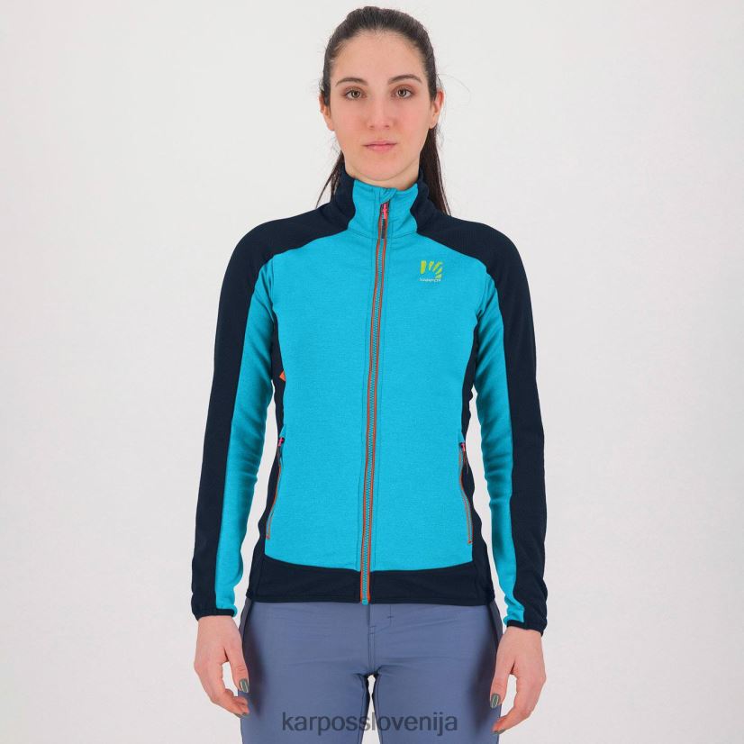 flis| modri atol/vulkan P4ZDFZ1161 Karpos odle w flis ženske