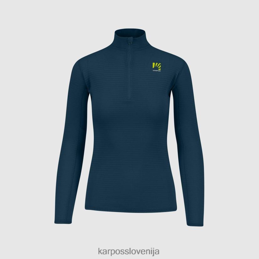 flis| polnoč P4ZDFZ1218 Karpos croda light s pol zadrgo ženske