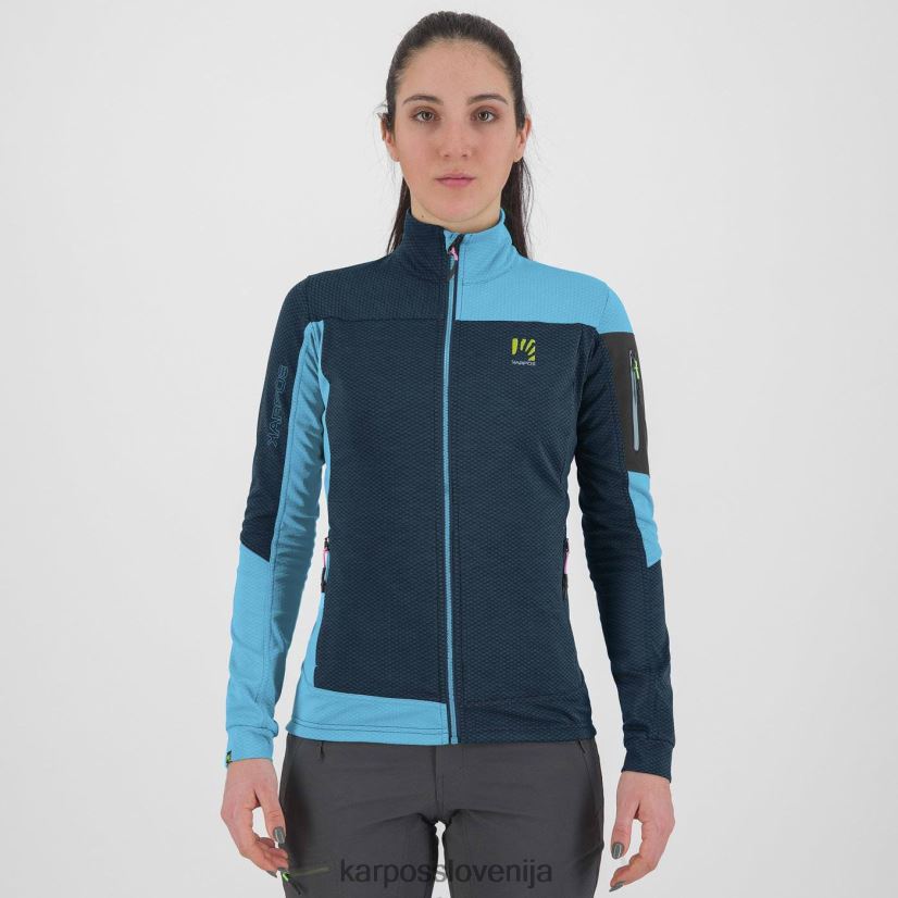 flis| polnočni/modri atol P4ZDFZ1127 Karpos cherz w flis ženske