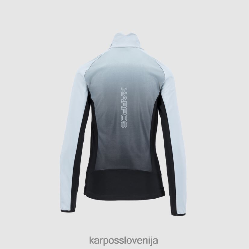 flis| črna/prašno modra P4ZDFZ1152 Karpos croderes w flis ženske