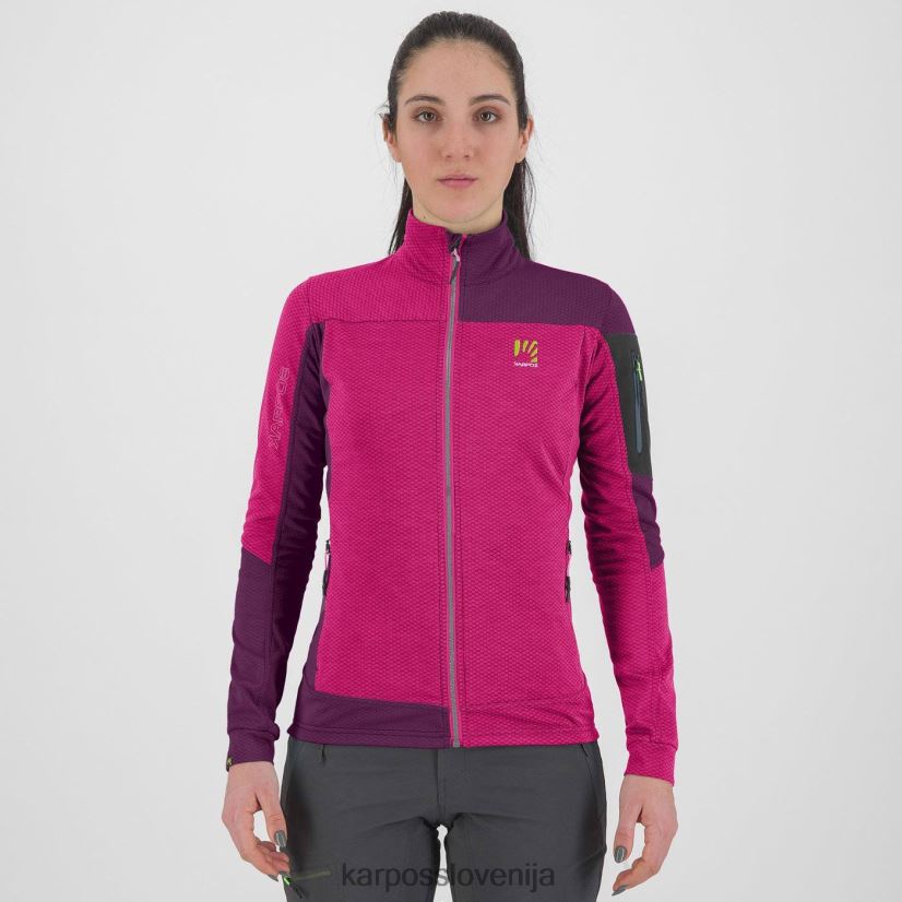 flis| roza/boysenberry P4ZDFZ1128 Karpos cherz w flis ženske