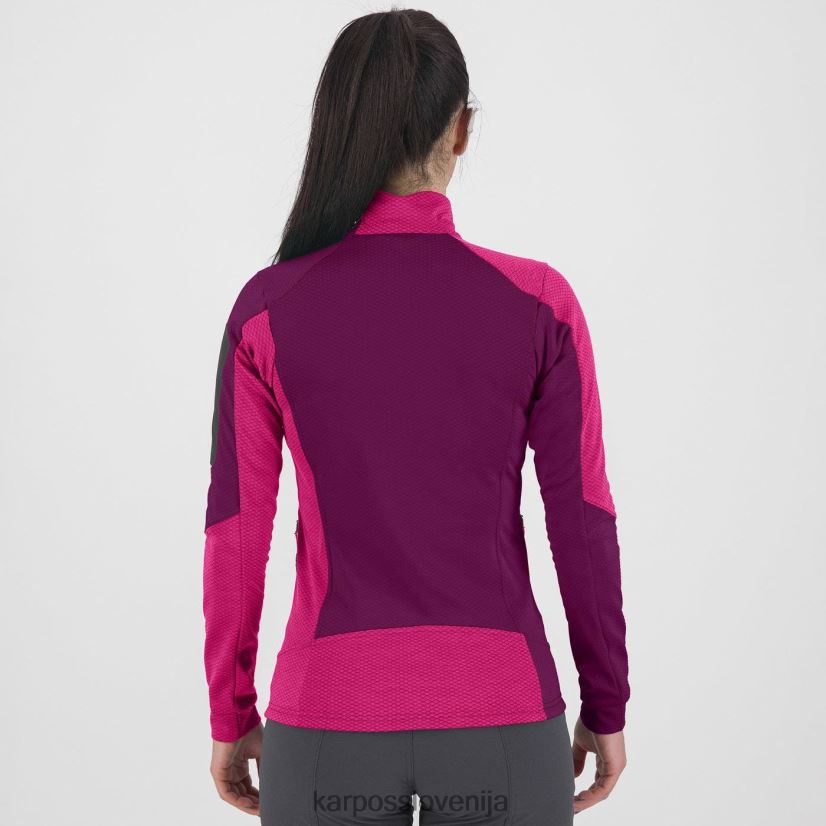 flis| roza/boysenberry P4ZDFZ1128 Karpos cherz w flis ženske