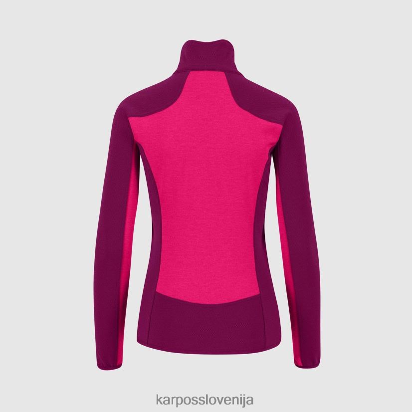 flis| roza/boysenberry P4ZDFZ1163 Karpos odle w flis ženske