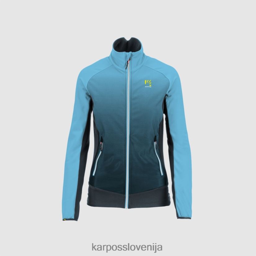 flis| temno skrilavec/modri atol P4ZDFZ1153 Karpos croderes w flis ženske