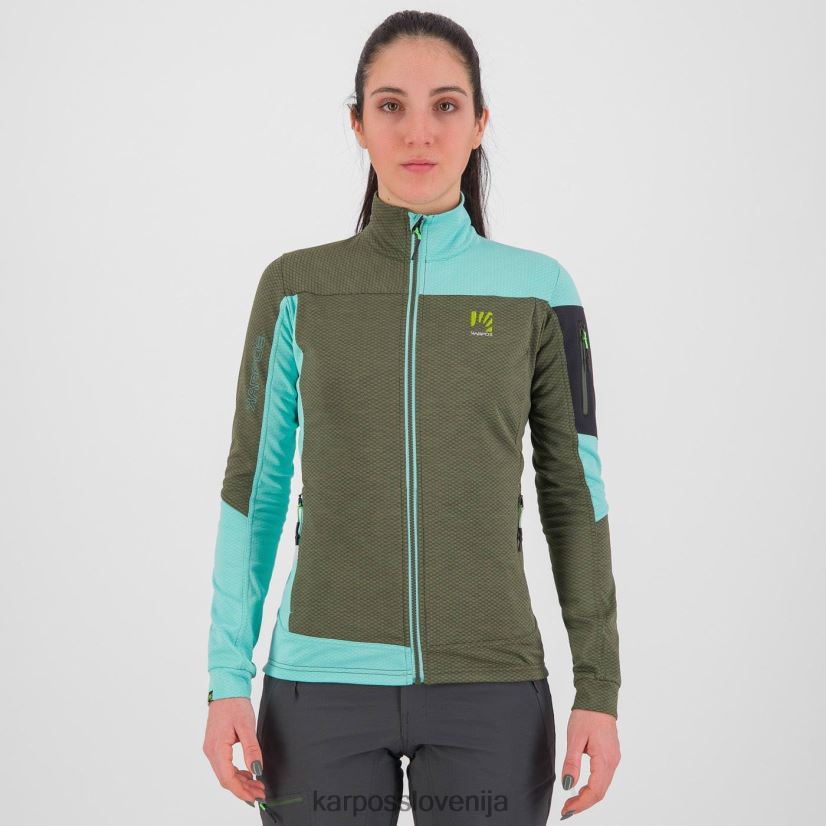 flis| timijan/aqua sky P4ZDFZ1125 Karpos cherz w flis ženske